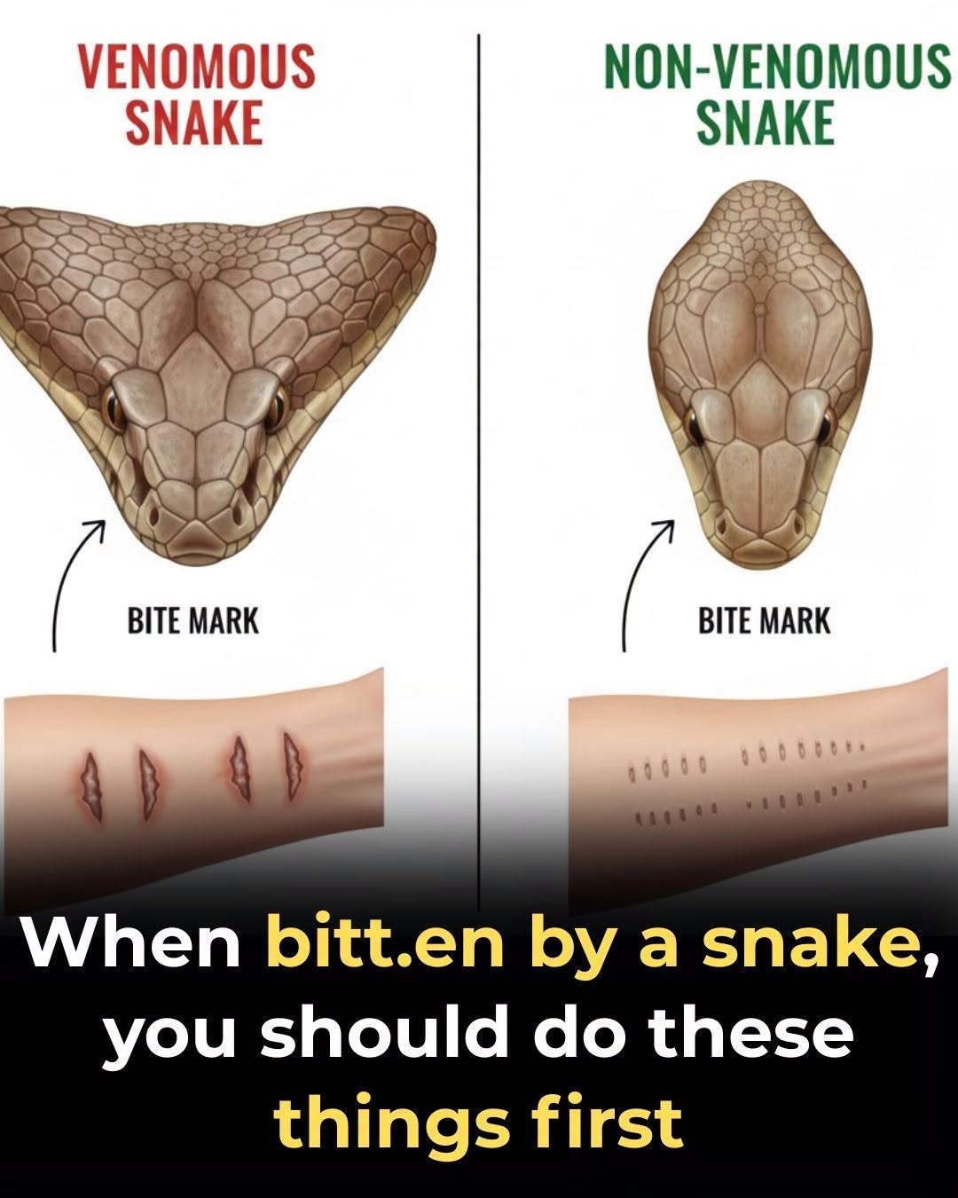 Snake Bites: What You Should Know and How to Respond Safely