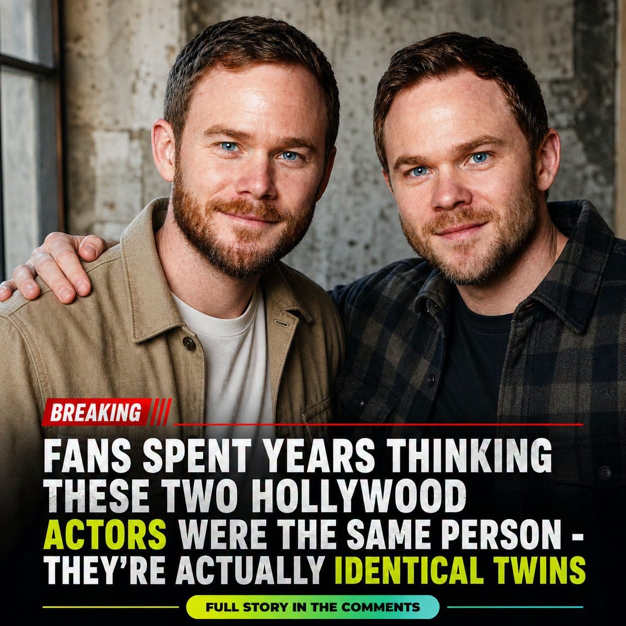Fans Spent Years Thinking These Two Hollywood Actors Were the Same Person Theyre Actually Identical Twins