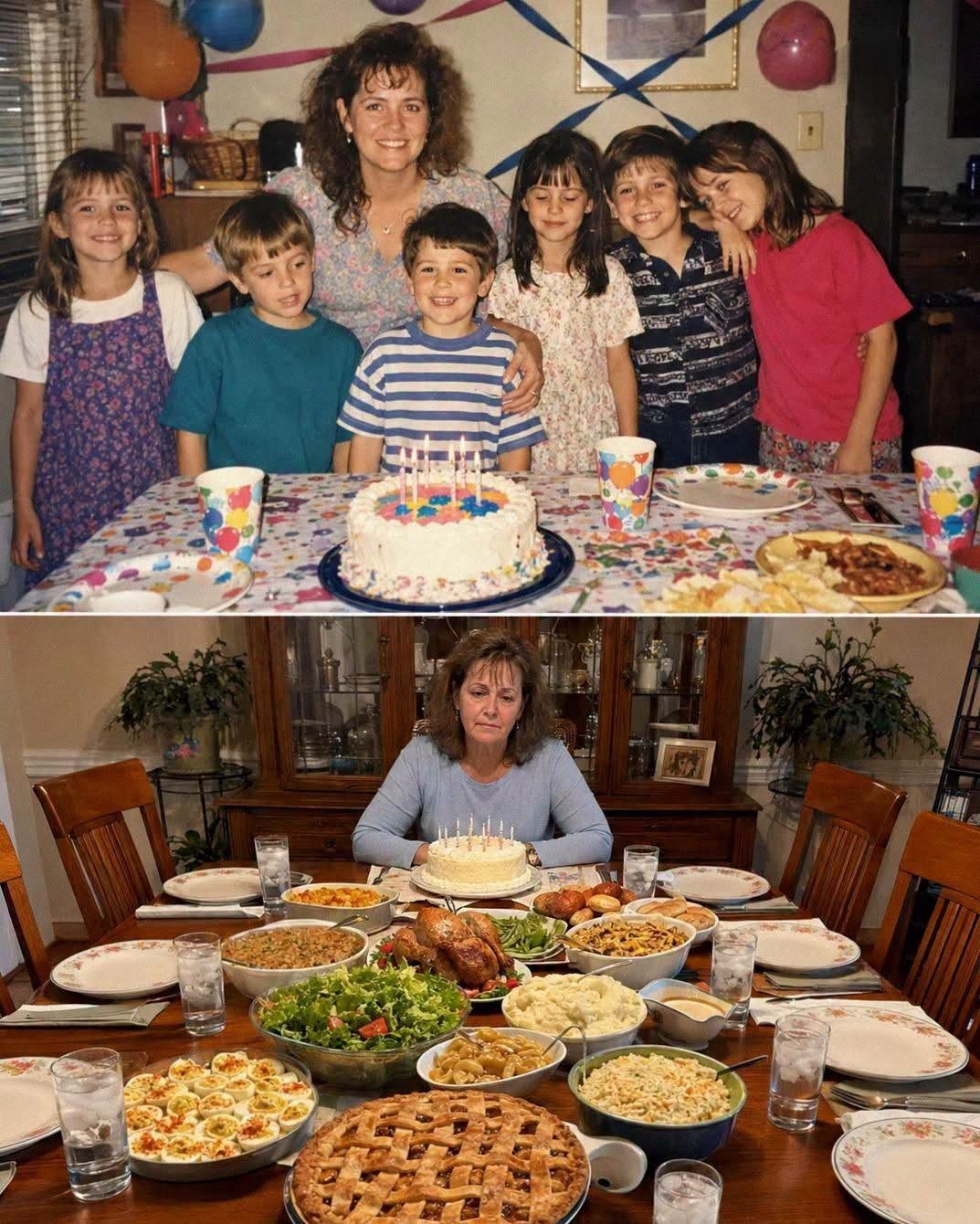 I Waited 4 Hours for My 6 Children to Arrive for My 60th, but the House Stayed Quiet Until a Police Officer Handed Me a Note That Froze My Heart