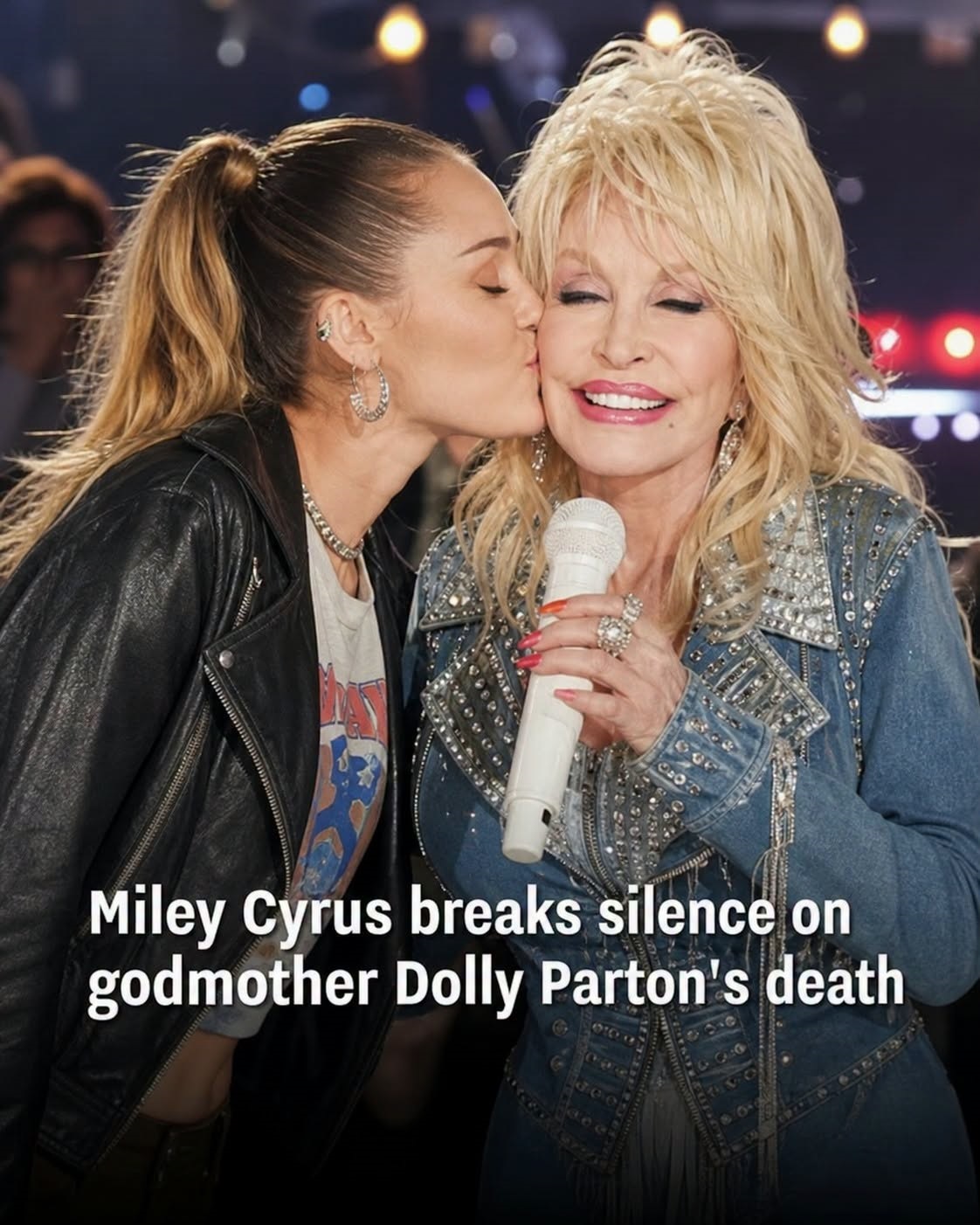 Miley Cyrus breaks silence on godmother Dolly Parton’s death