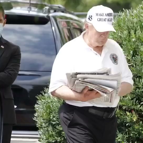 BREAKING NEWS: Trump spotted with a…see more