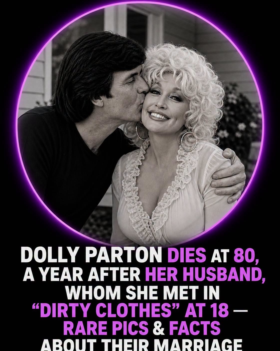 Dolly Parton Spent Nearly 60 Years with Her Husband Until His Passing Keeping Him Out of the Public Eye Their Love Story and His Rare Pics