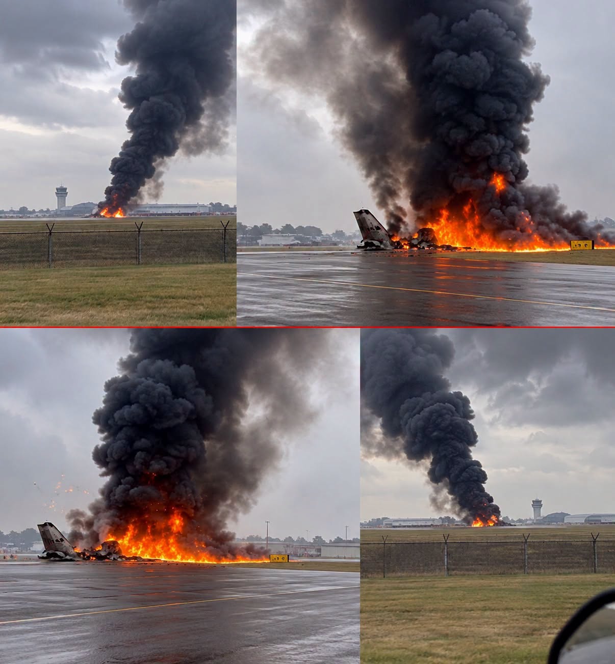 A Devastating Commercial Aviation Disaster Leaves More Than 244 Passengers Feared Dead As Rescue Crews Battle Flame And Time!!!