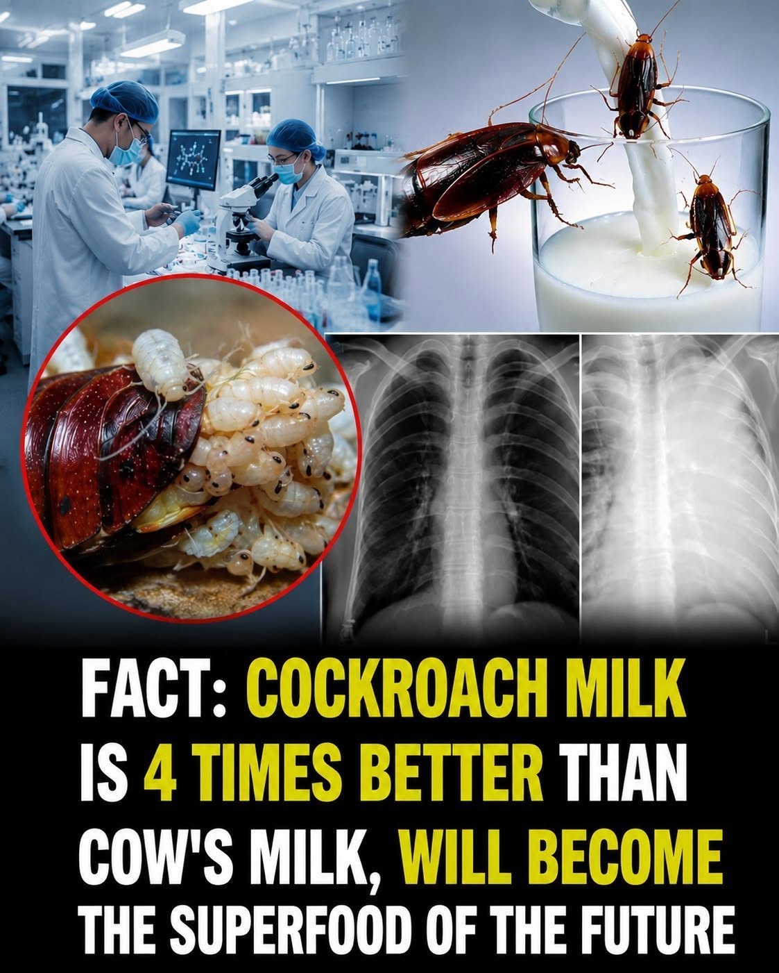 Cockroach Milk: Could It Become the Superfood of the Future?