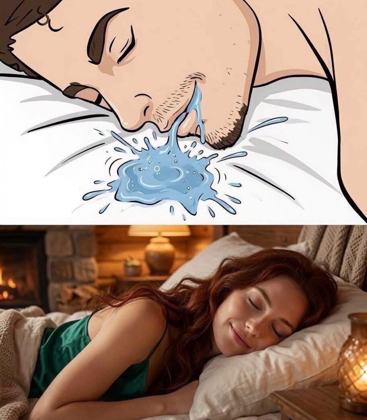 If you drool while you sleep its a sign that See more