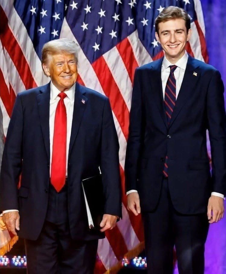 At 18, Barron finally reveals what we all suspected. Strange… See more ​͏