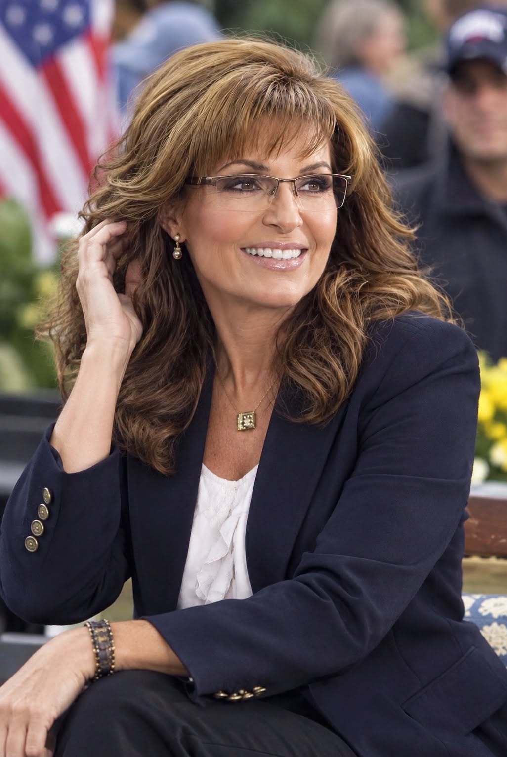 Sarah Palin’s Distinctive Style Draws Attention Online