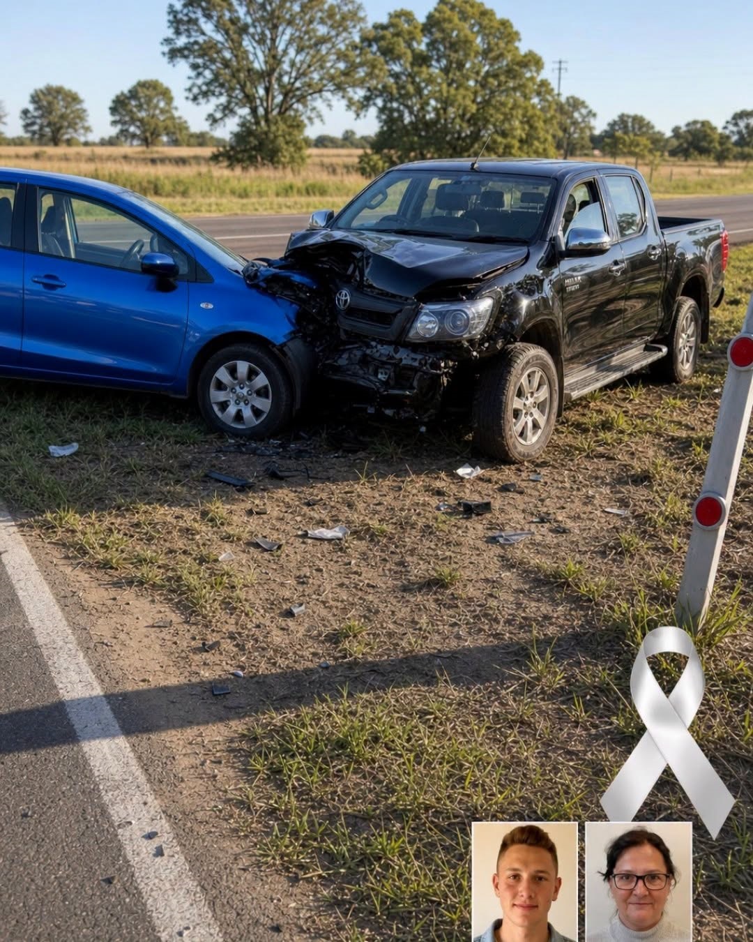 A Serious Acc1dent Occurred Minutes Ago on the Sa… Road