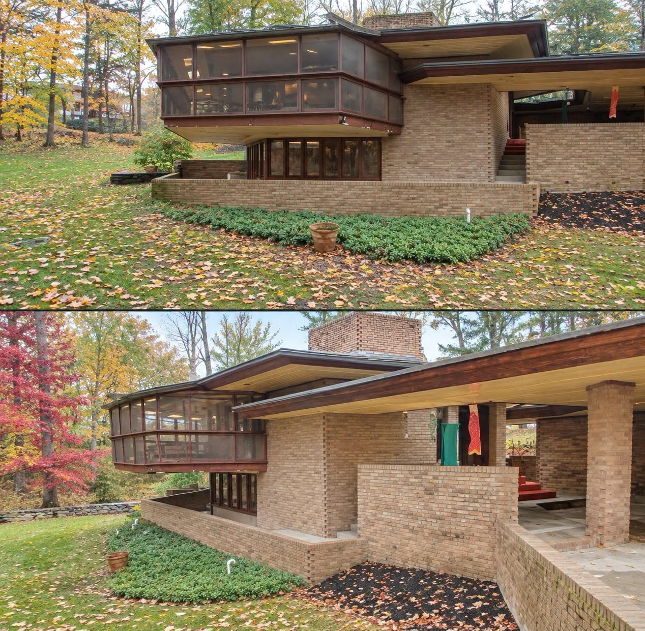 Mid-Century Modern Gem with Frank Lloyd Wright Inspiration