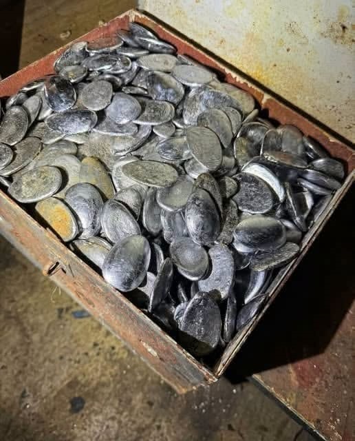 The Strange Cast Iron Old Casting Spoon for Bullets and Sinkers