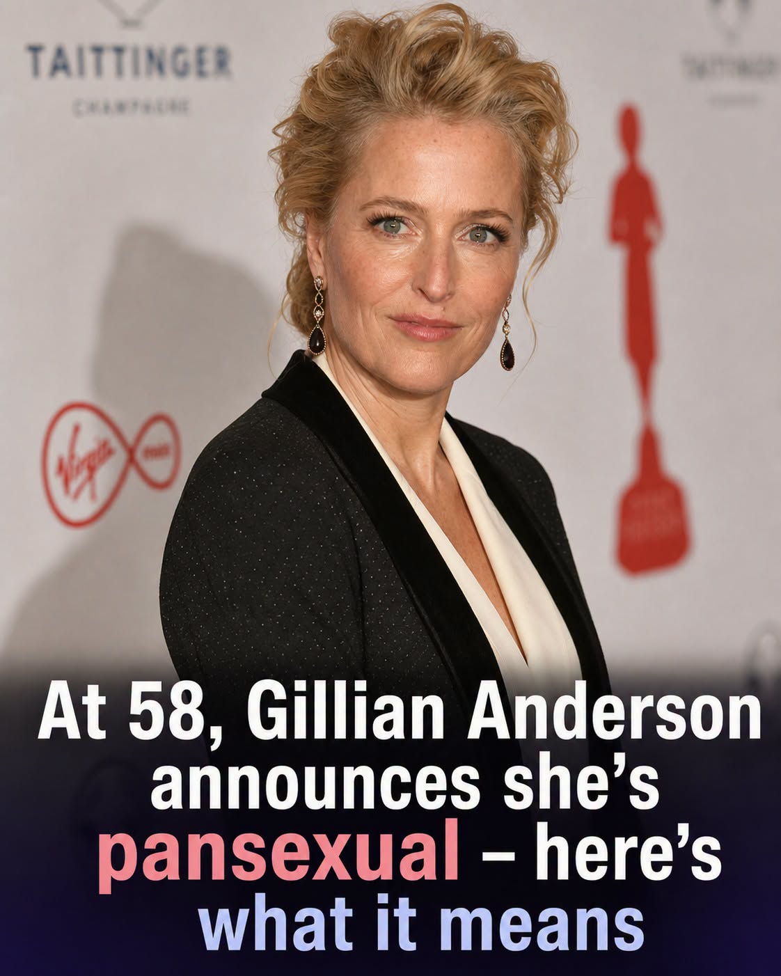 At 58, Gillian Anderson announces she’s pansexual – here’s what it means
