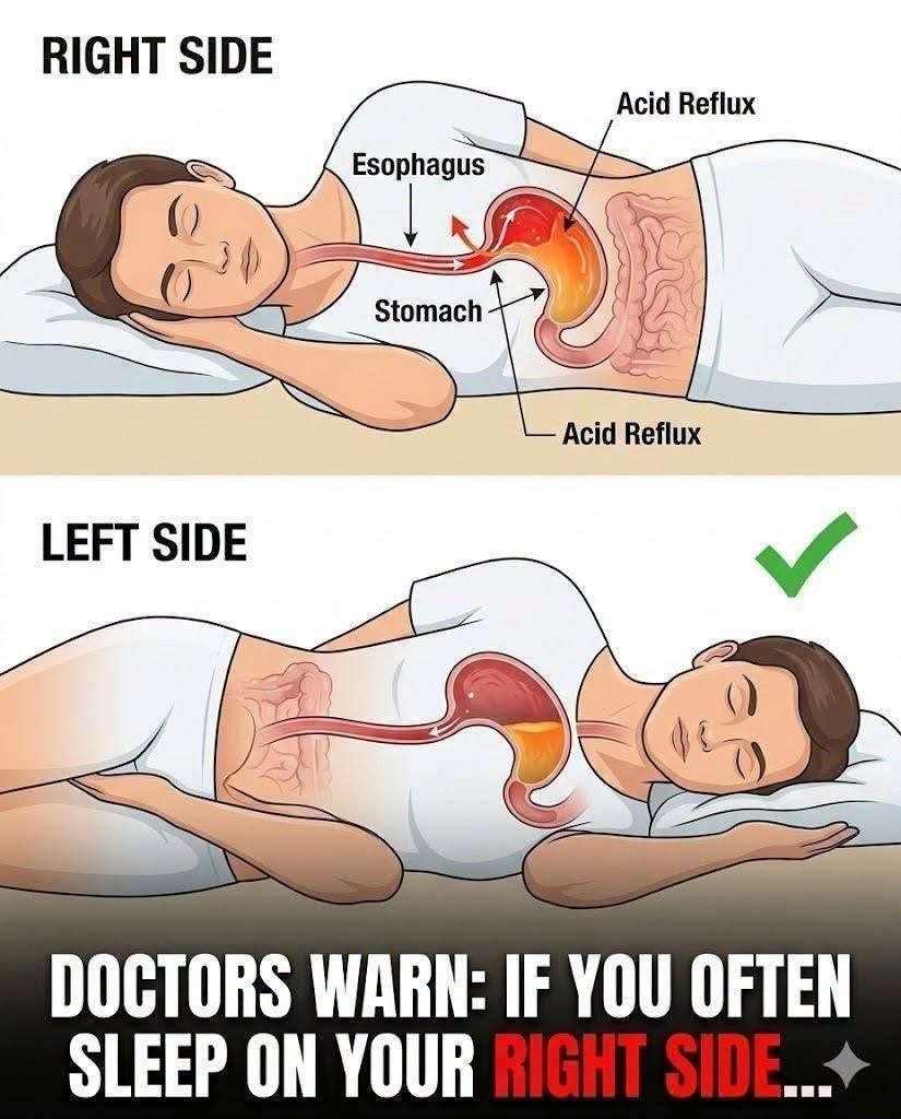 Doctors Warn Your Sleeping Position May Affect Acid Reflux Symptoms