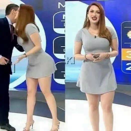 Presenter forgets she was on live and her whole…See more