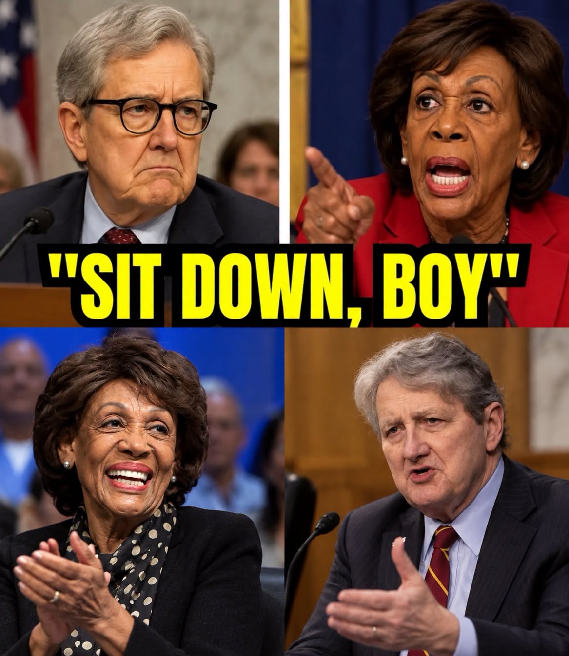 Maxine Waters INSULTS John Kennedy With the Words “Sit Down, Boy” — And the Moment Instantly Changes the Entire Room