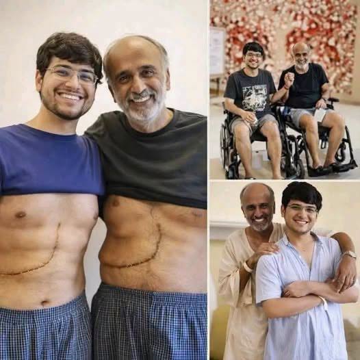 A son who gave part of his liver to save his father sadly ends up fa See more