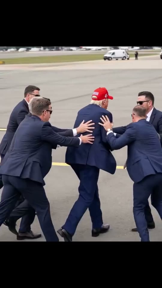 Chaos as the President of the United States was… 𝗦𝗲𝗲 𝗺𝗼𝗿𝗲