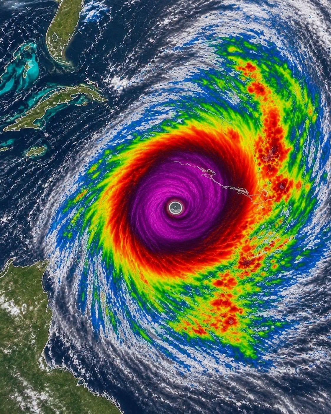BREAKING NEWS Large HURRICANE CATEGORY forming…