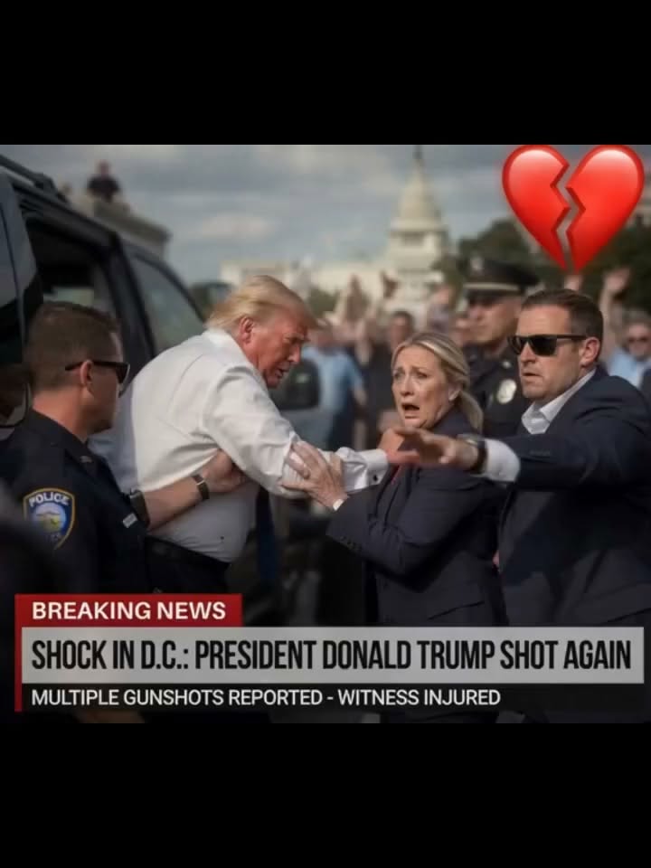 News Shock in D.C.: President Donald Trump Shot AGAIN…!!@