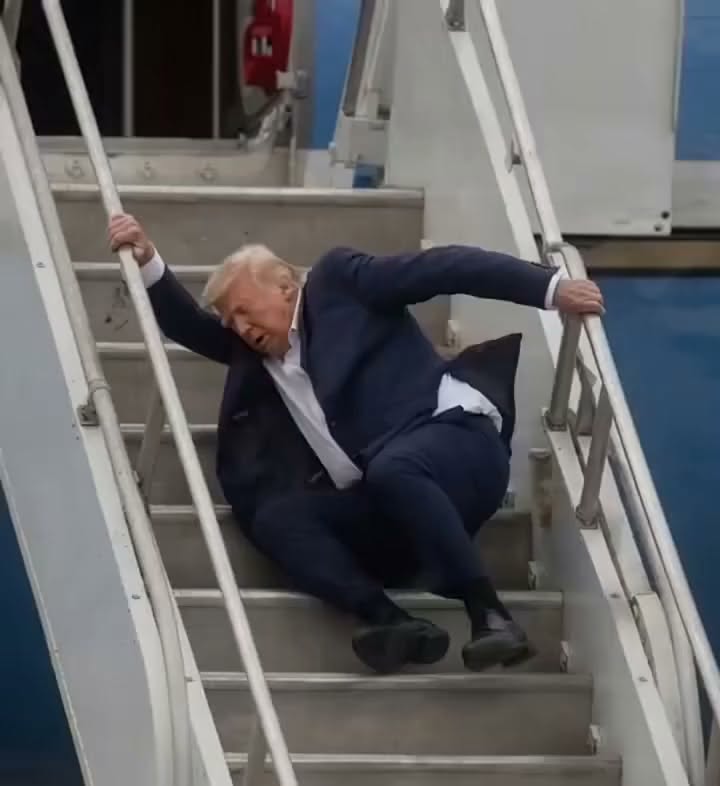 Trump FALLS AGAIN White House Doctor Breaks Silence After Viral Video