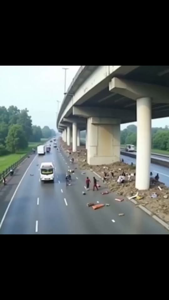 Truck Collision Closes Knight Street After Damage to the Cambie Road Overpass