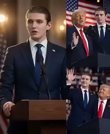 BREAKING NEWS Attention on Barron Trump as he confirms See more