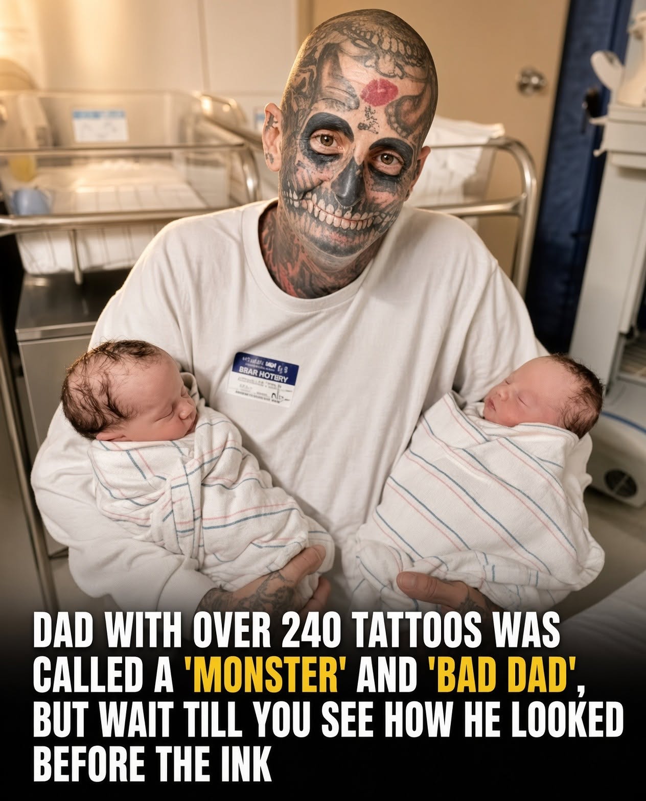 The Story Behind Richard Huff’s More Than 240 Tattoos