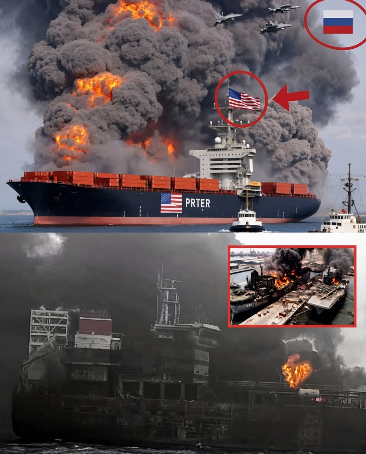 (R) TWO HOURS AGO! US MILITARY AMMUNITION SHIP SINKS WITH 10 TONS OF WEAPONS — WHAT REALLY HAPPENED IN THE DARK WATERS…