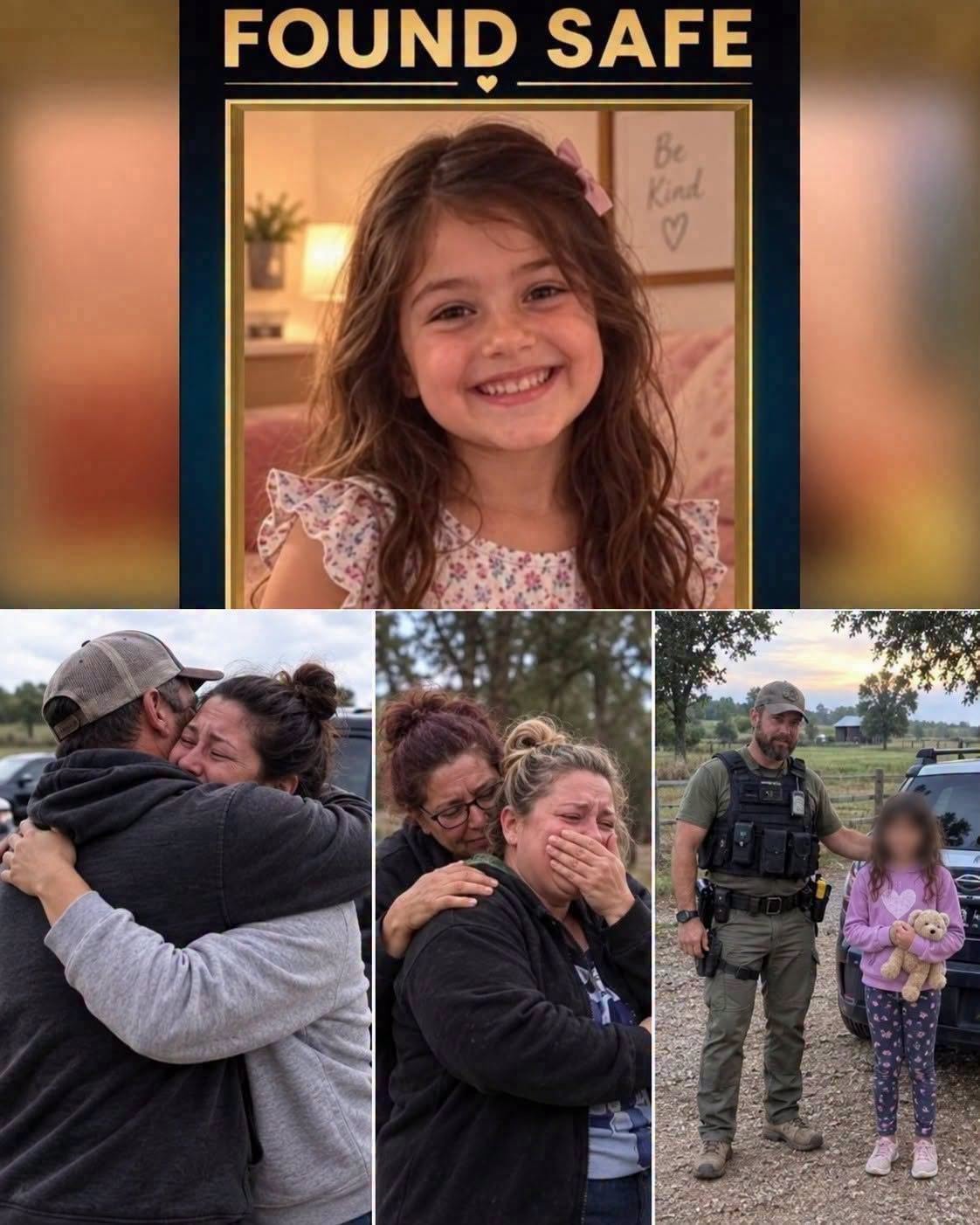 Authorities Rescue Missing Girl, Ending a Long Search and Inspiring Hope